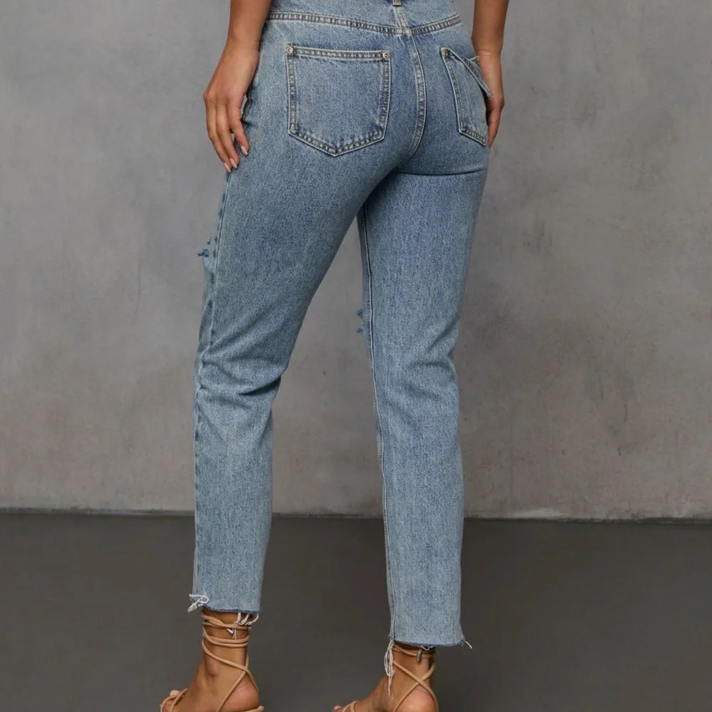 VICI Collection Mila High Rise Distressed Jeans - Picture 9 of 12